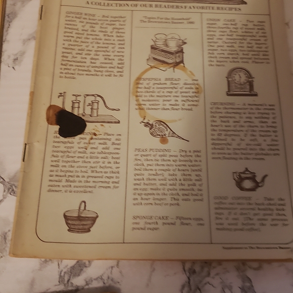 Source Unknown Vintage Cookbook with Yellow Cover. Antique paperback cookbooks - Picture 3 of 5